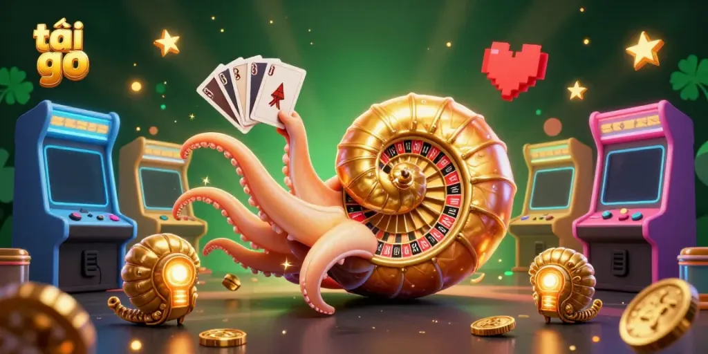 Play mobile casino games with the vibrant and exciting tải go 88 app featuring colorful characters and elements.